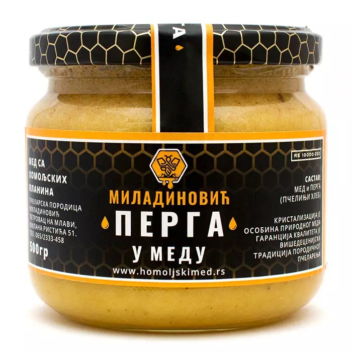 Perga u medu 0.5kg