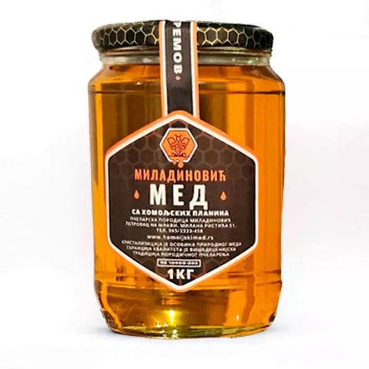 Bagremov med sa Homoljskih planina 1kg
