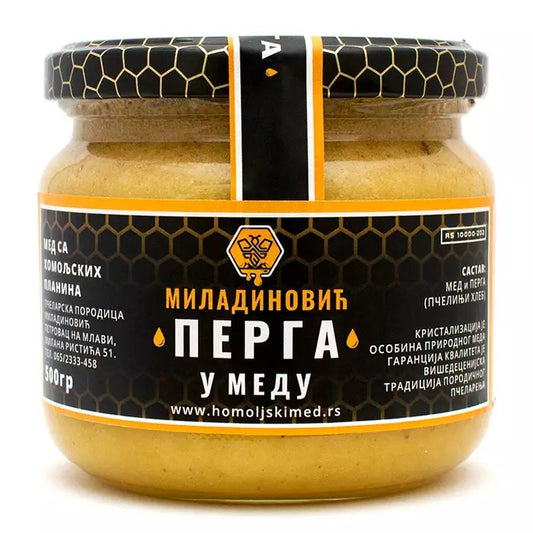 Perga u medu 0.5kg