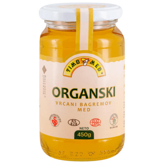 Med TIMOMED Bagremov organski 450g